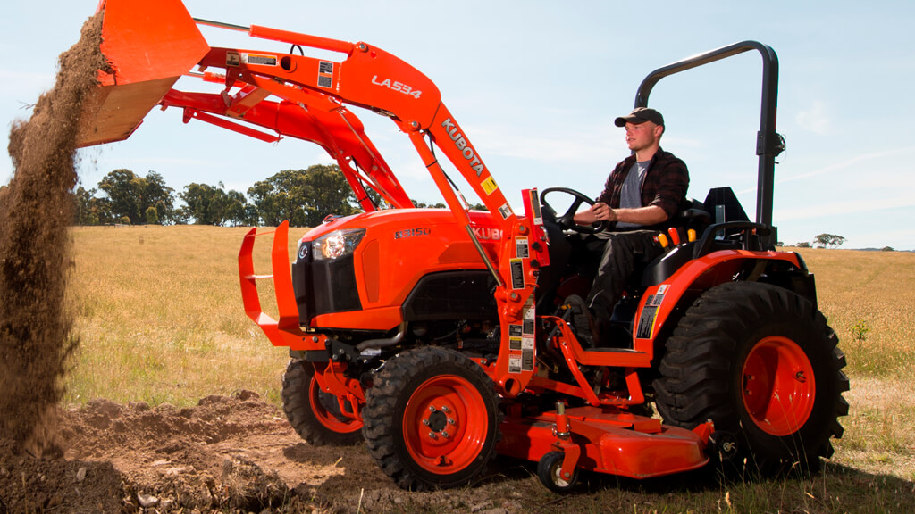 B50 Series ROPS & CAB tractors